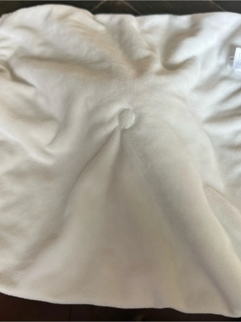 Carter's Tan & Cream Giraffe Plush Lovey Blankie